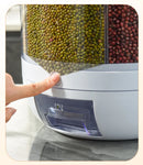 DISPENSADOR DE GRANOS GIRATORIO