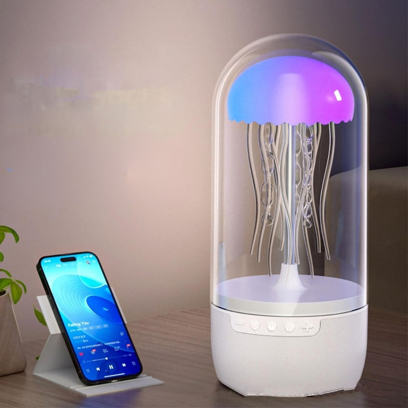 Lampara Medusa Portatil con Altavoz