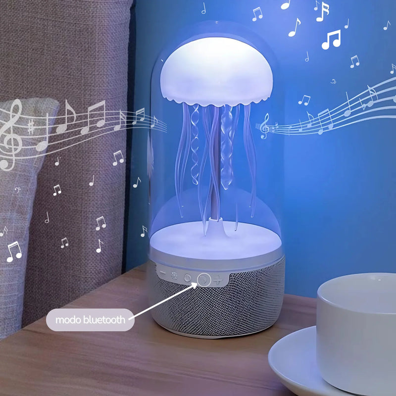 Lampara Medusa Portatil con Altavoz