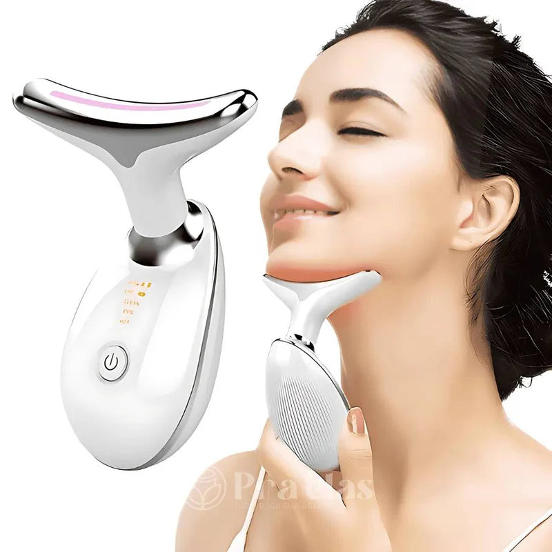 SlimFace: Masajeador Facial 3 En 1 Antiarrugas y Papada